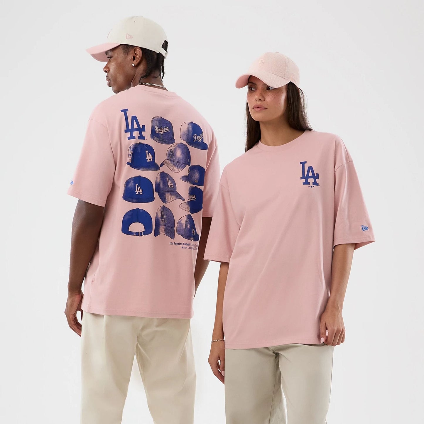 T-Shirt New Era rosa