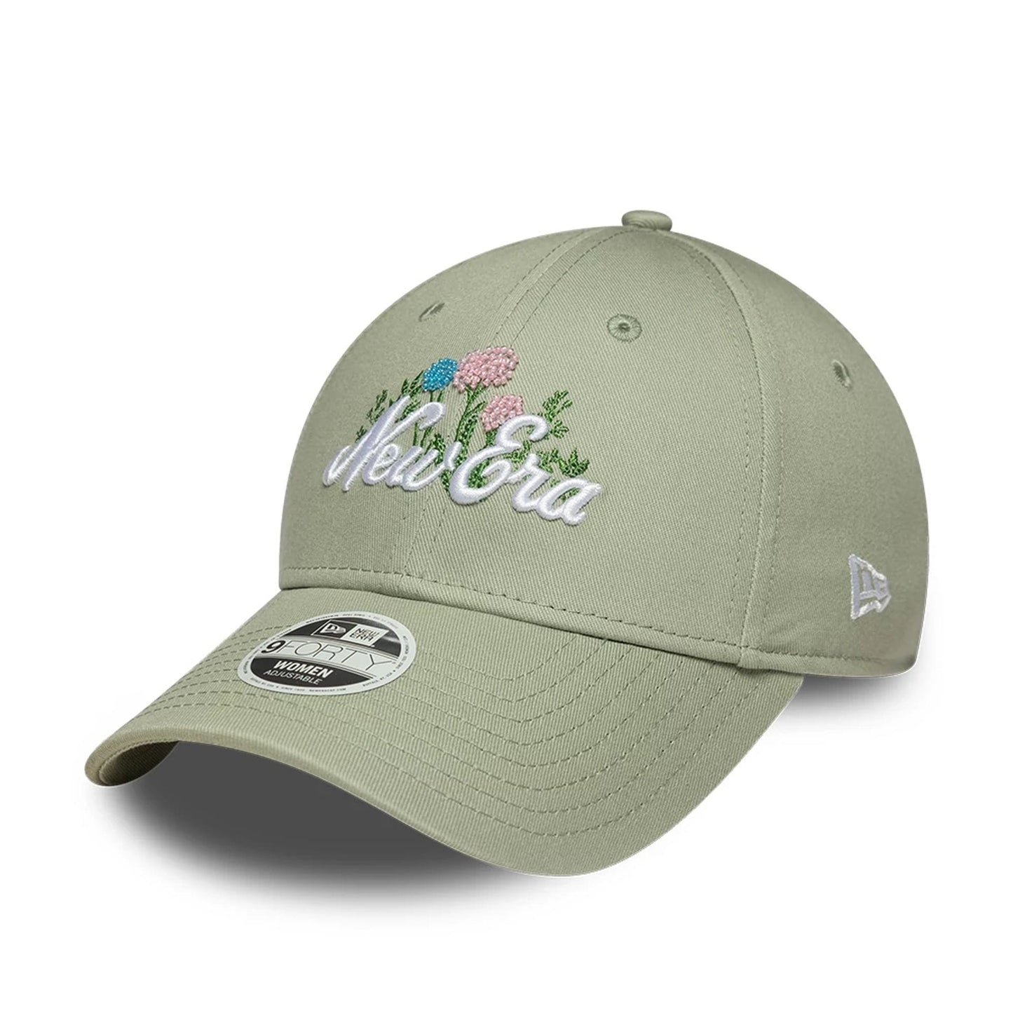 Cappellino 9FORTY Flower verde chiaro