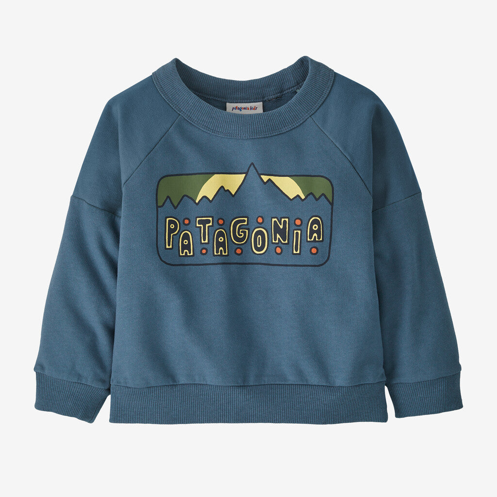 Felpa Baby crew girocollo celeste - 6 MESI / 5 ANNI