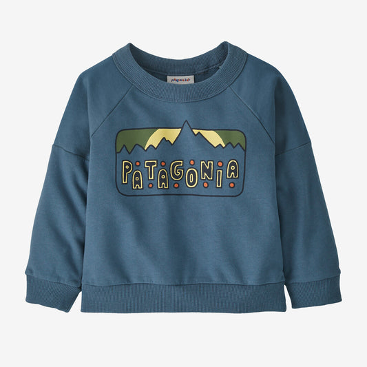 Felpa Baby crew girocollo celeste - 6 MESI / 5 ANNI