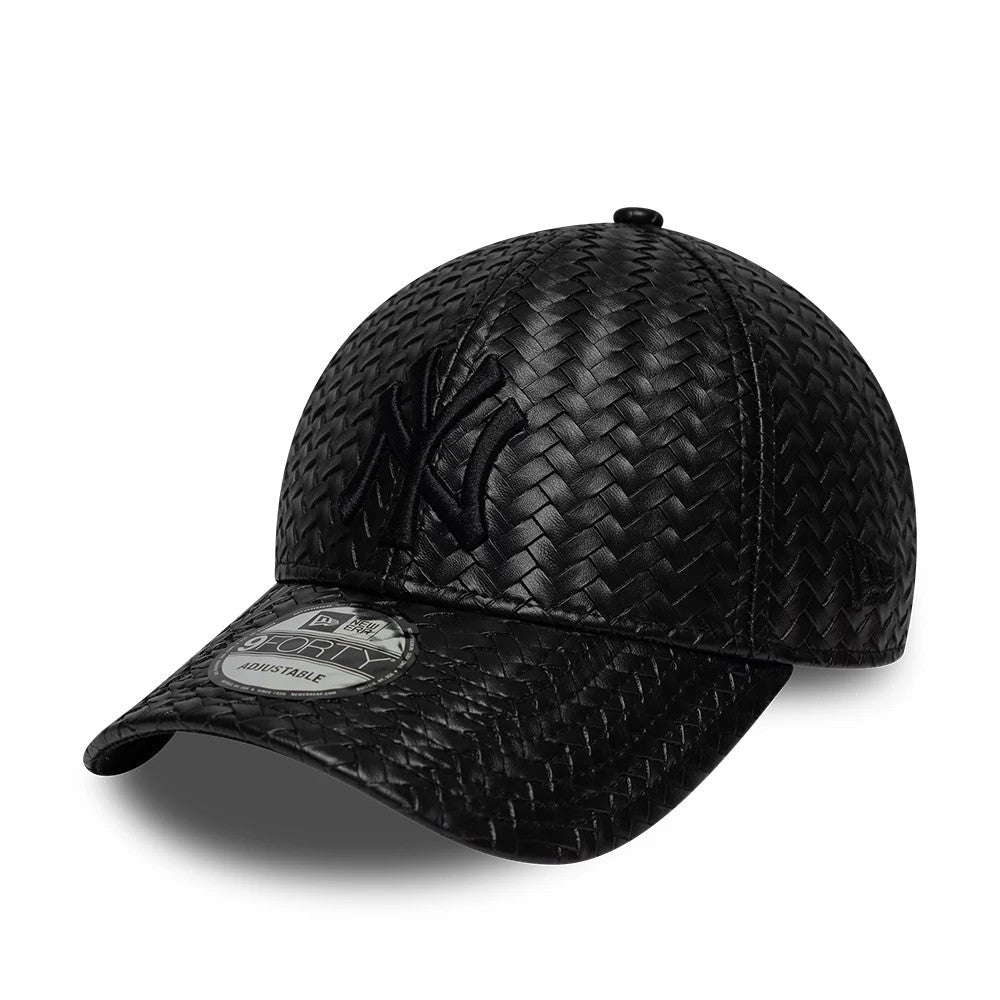 Cappellino 9FORTY intrecciato nero