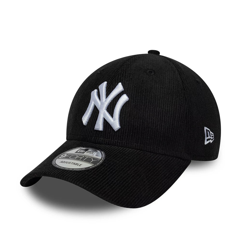 Cappellino 9FORTY NY a costine nero