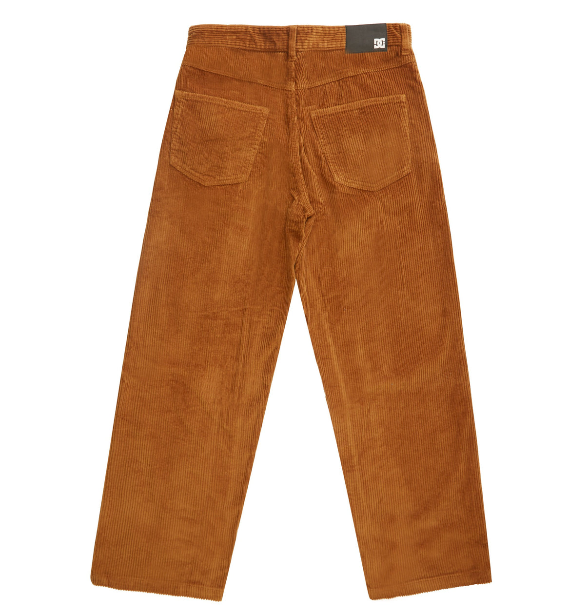 Pantalone Burough Baggy in velluto marrone