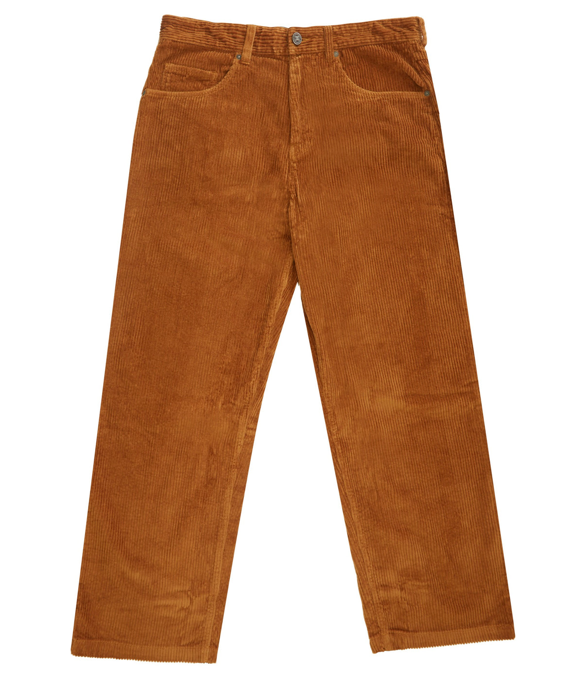 Pantalone Burough Baggy in velluto marrone