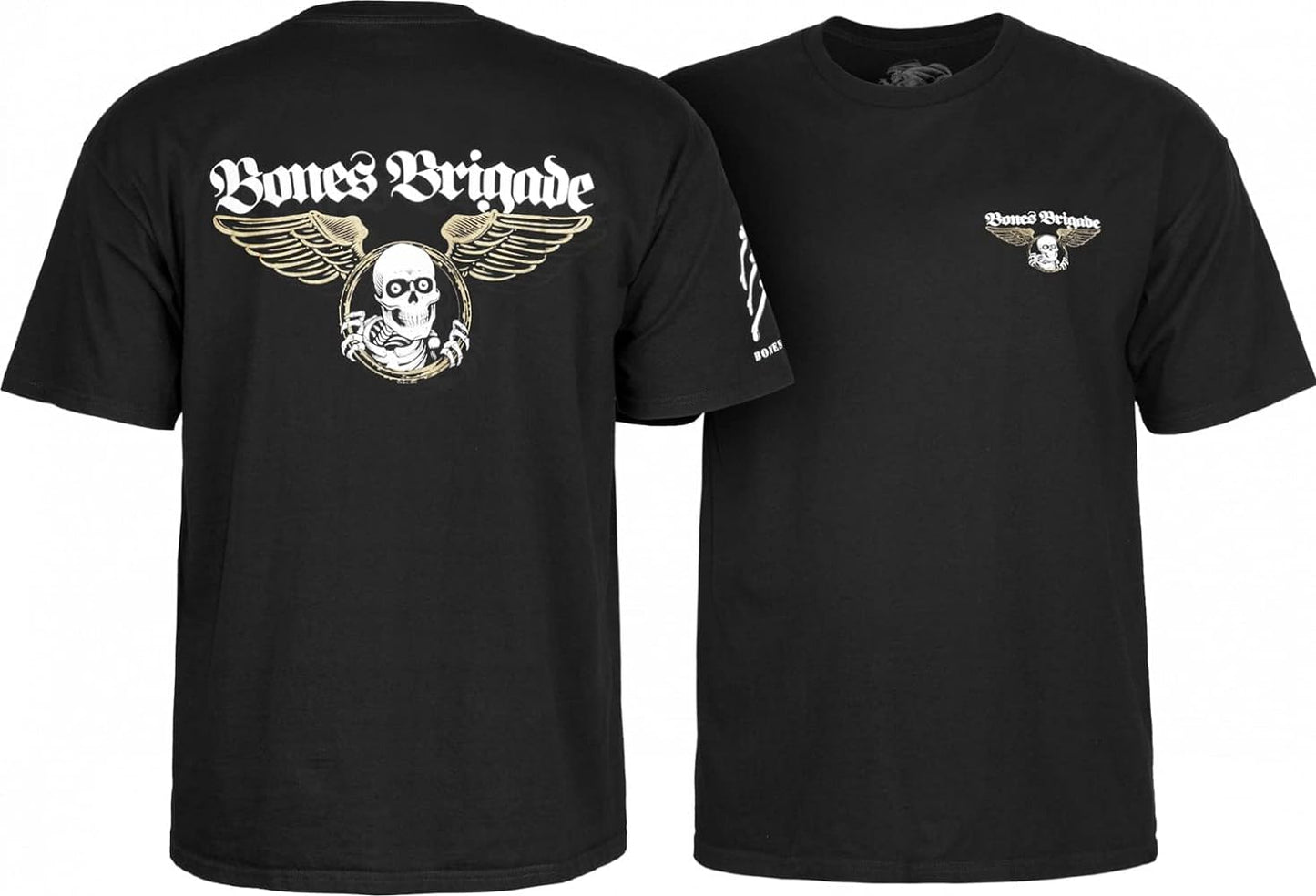 T-Shirt Bones brigade auto nero