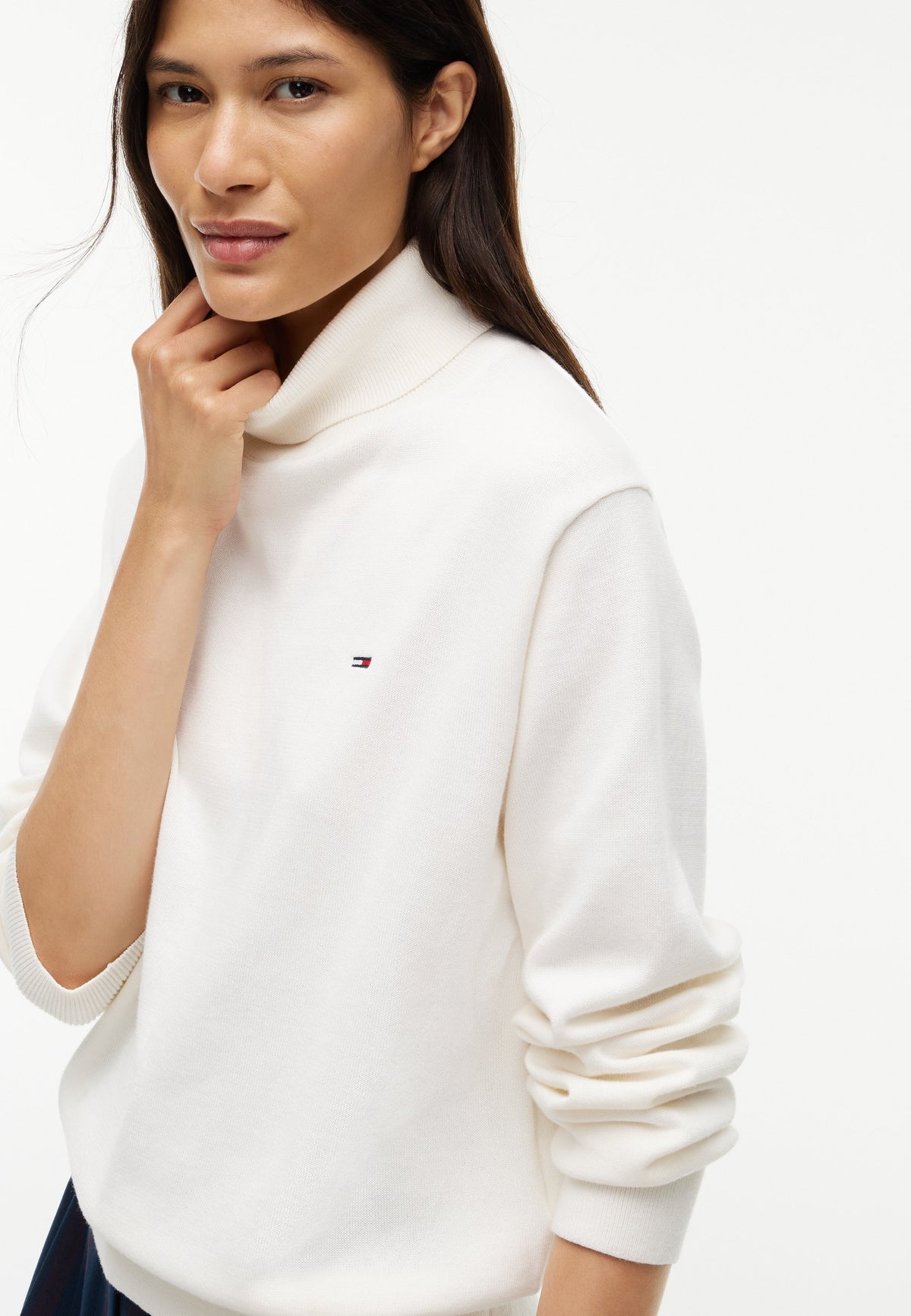 Dolcevita Tommy Jeans bianco