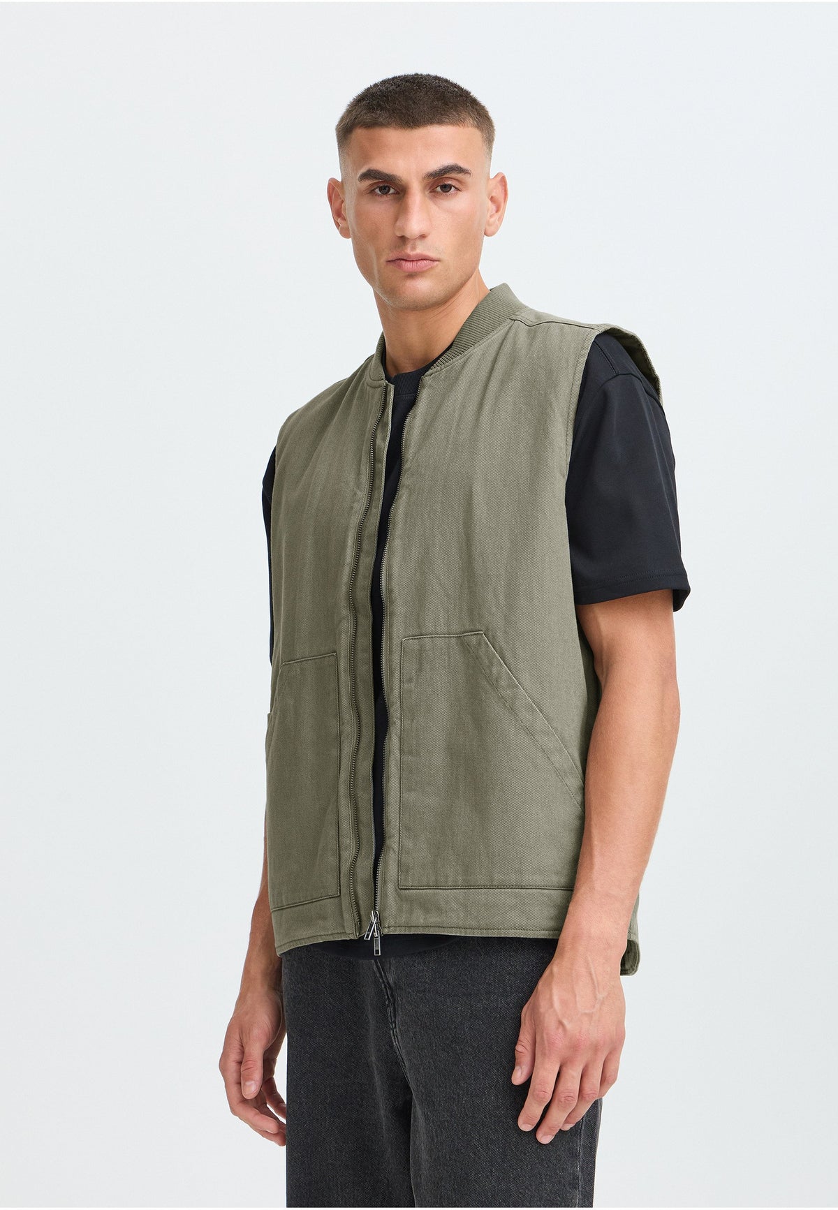 Gilet SOLID x FERRAMENTAWEAR verde