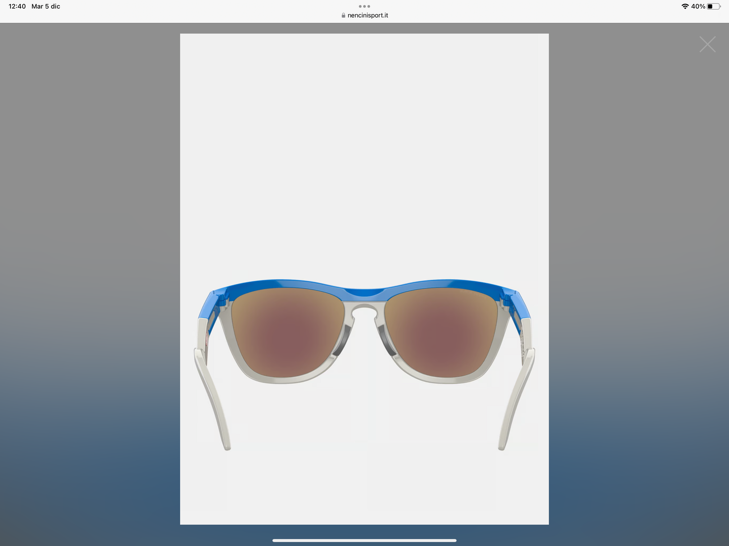 Occhiali Oakley Frogskins Hybrid blu