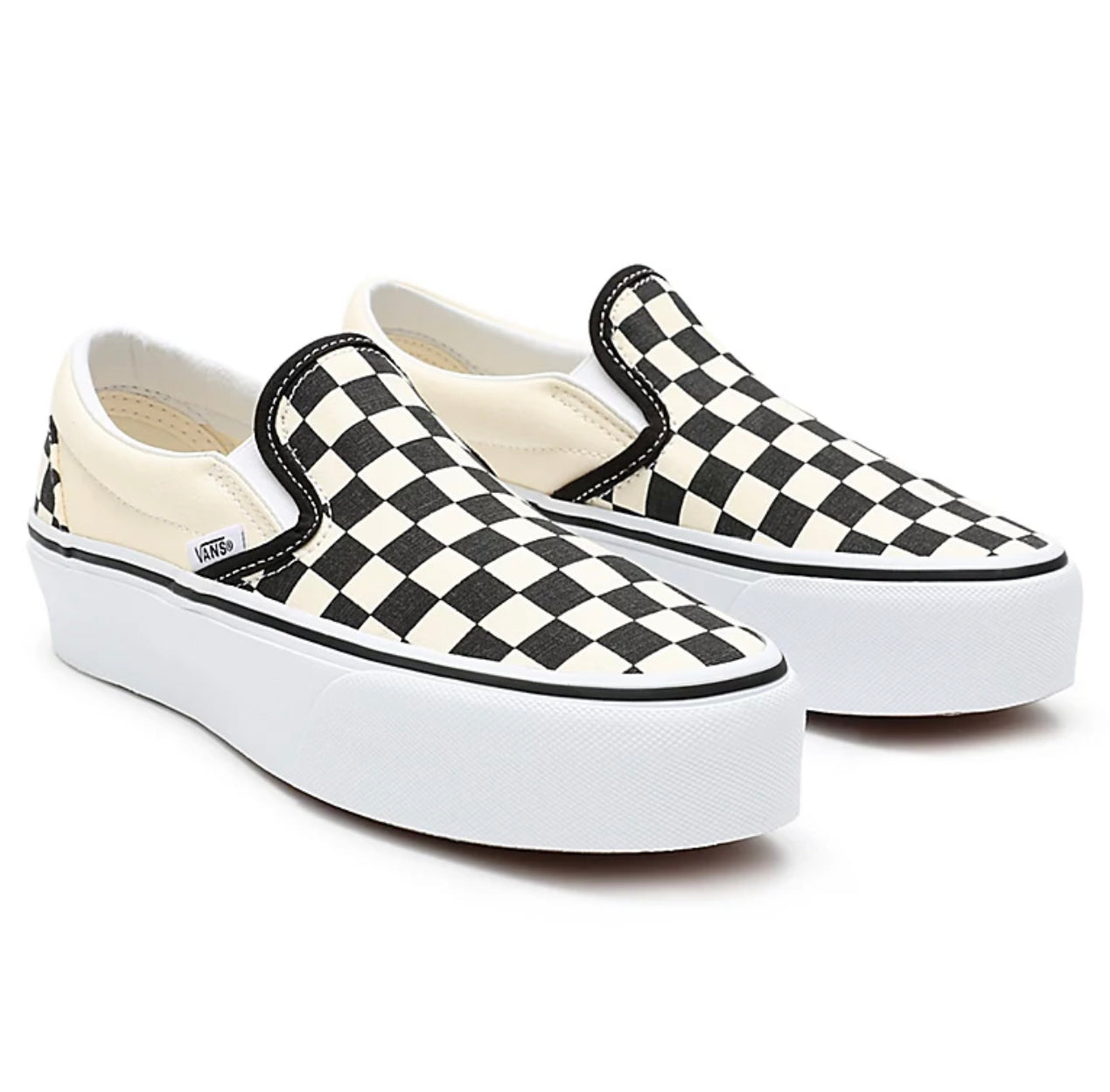 Vans Classic Slip-On checkerboard platform scacchi