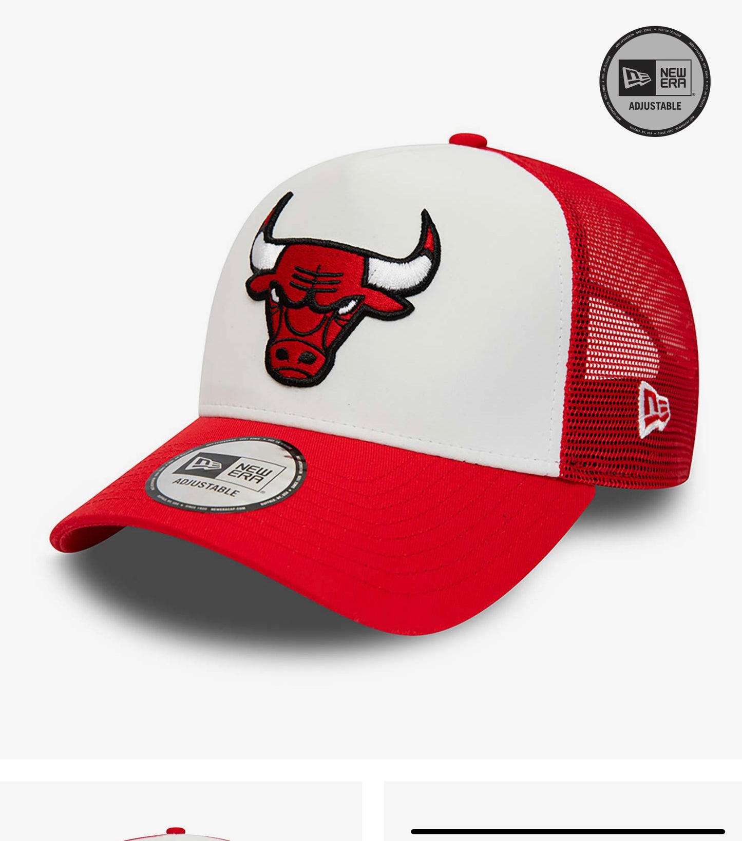 Cappellino A-Frame Trucker Chicago Bulls bianco/rosso