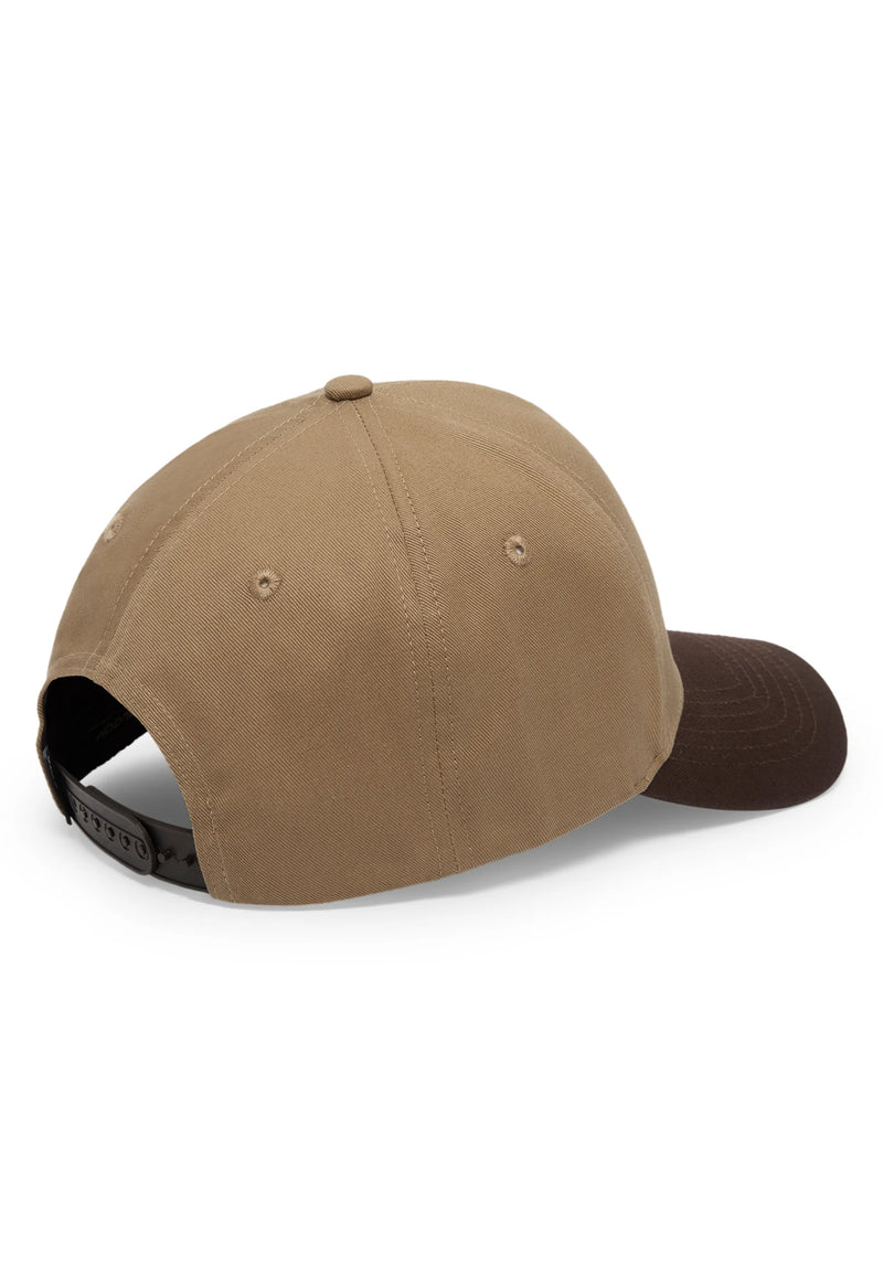 Cappello Embossed stone marrone