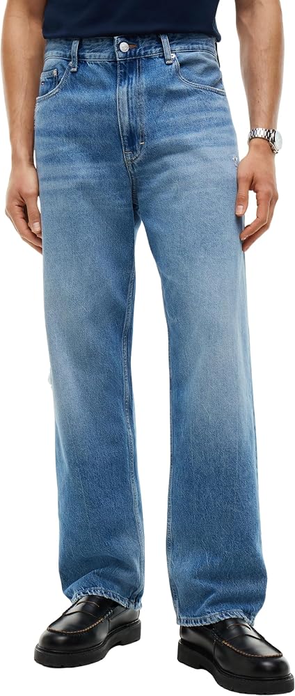 Jeans Jaimie loose in denim blu