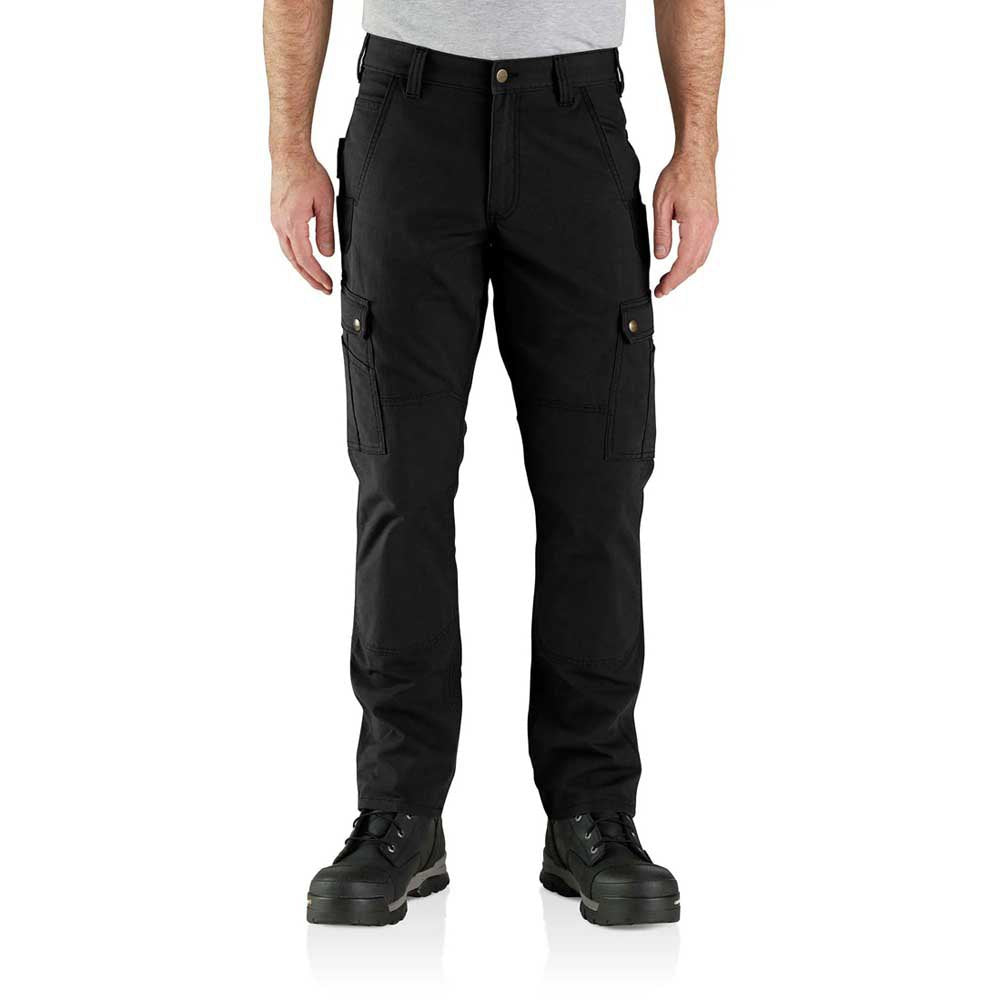 Pantalone Cargo relaxed fit nero