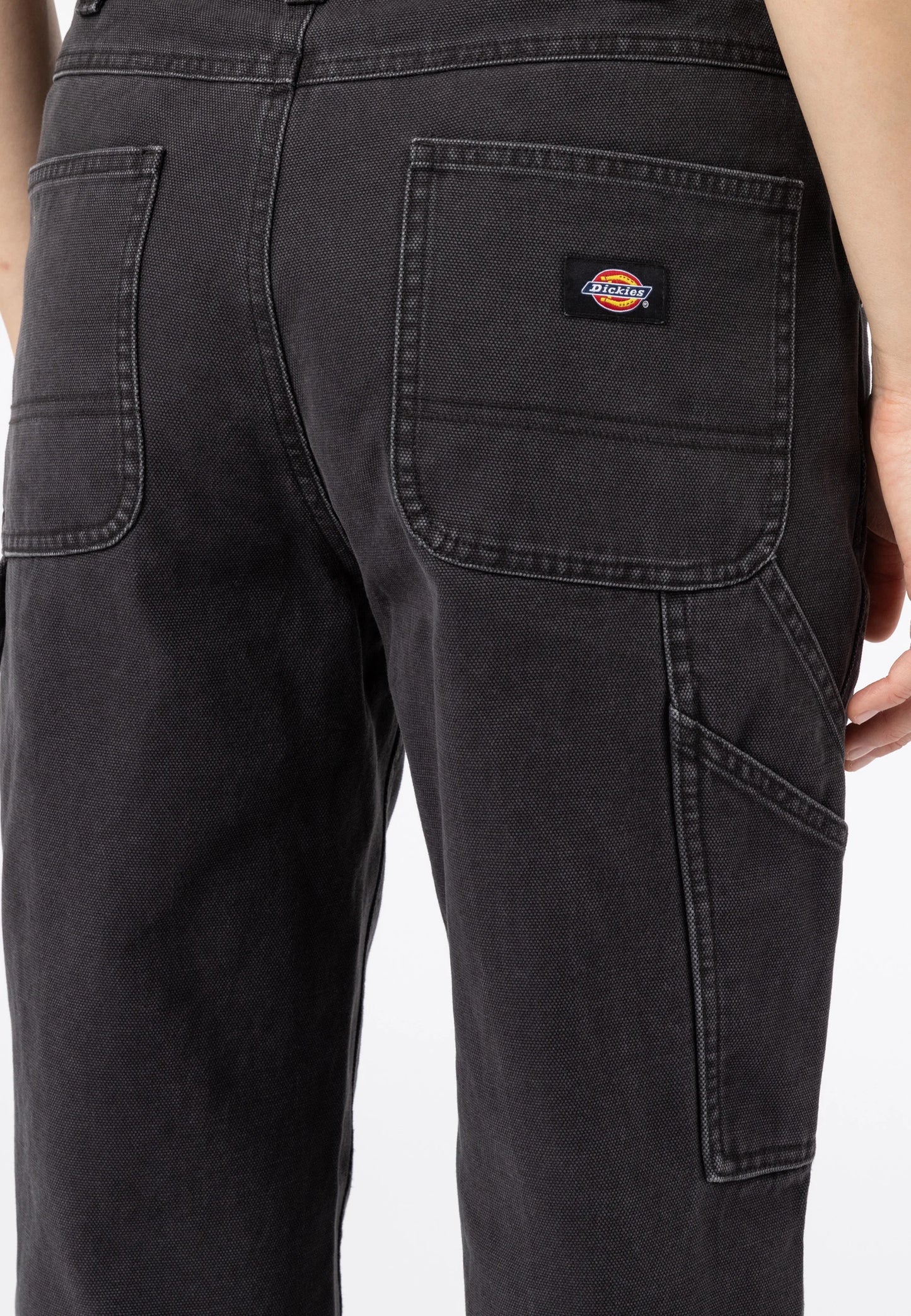 Pantalone Dickies Carpenter whashed black donna