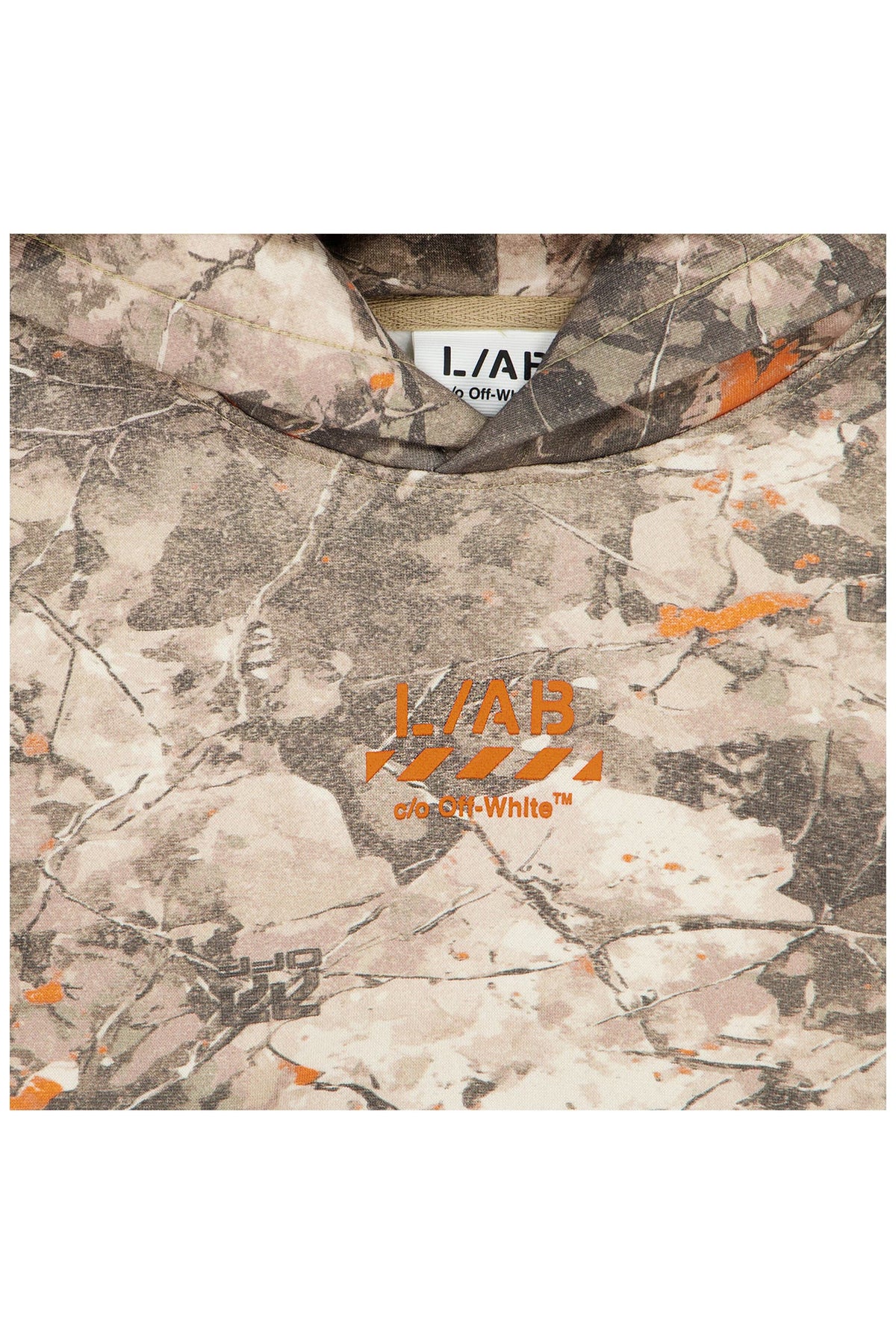 Felpa OFF-WHITE con cappuccio camo - 8/16 ANNI