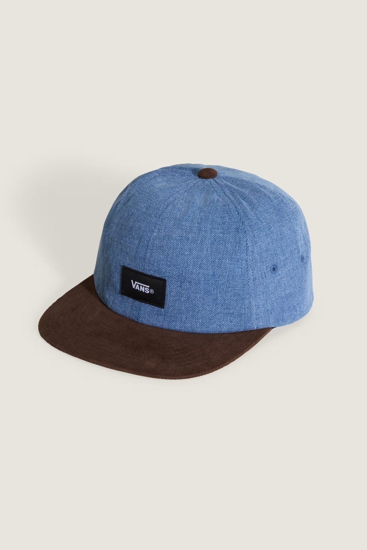 Cappellino Vans campus jockey denim/marrone