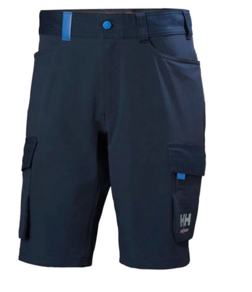 Pantaloncini da barca cargo blu