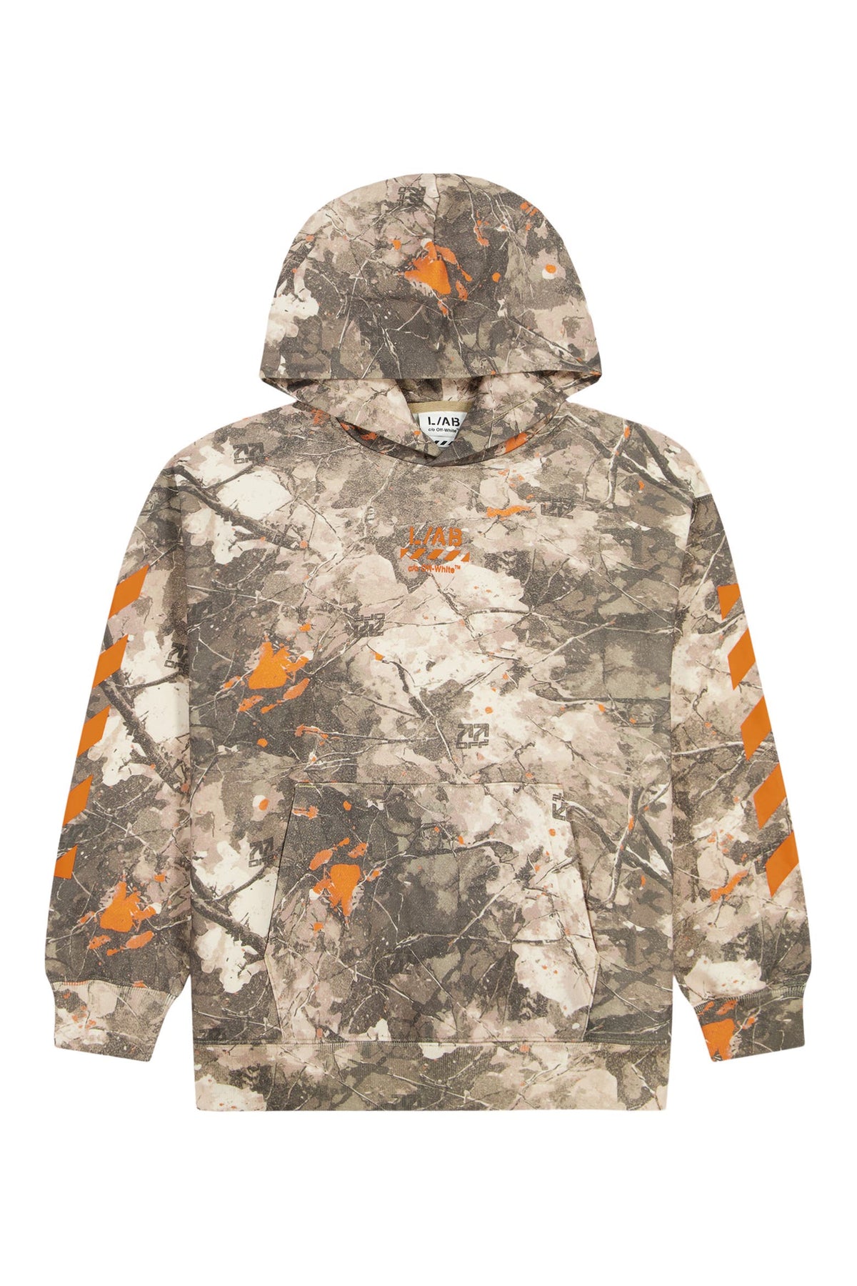 Felpa OFF-WHITE con cappuccio camo - 8/16 ANNI