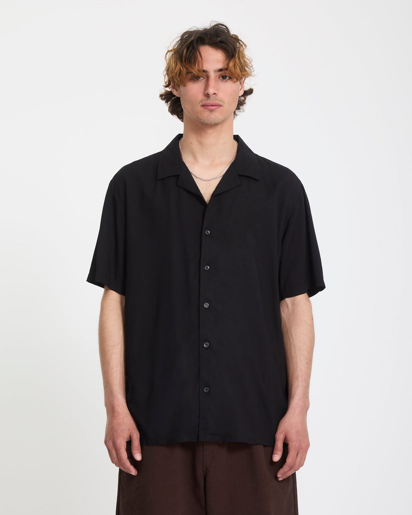 Camicia Single stone nero