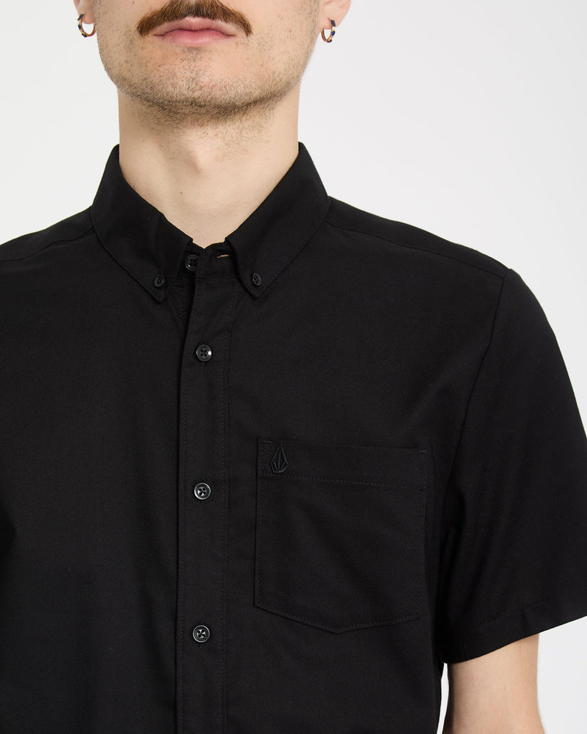 Camicia Everett oxford nero