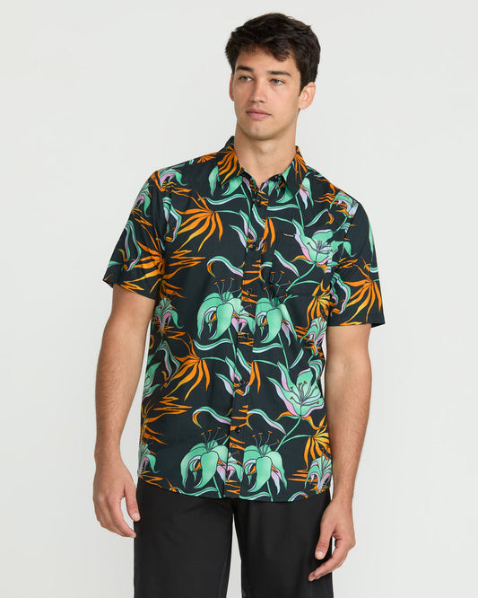 Camicia Brainmelter fantasia fiori