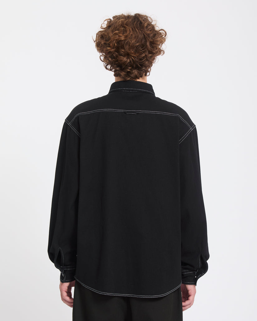 Camicia Levelstone nero