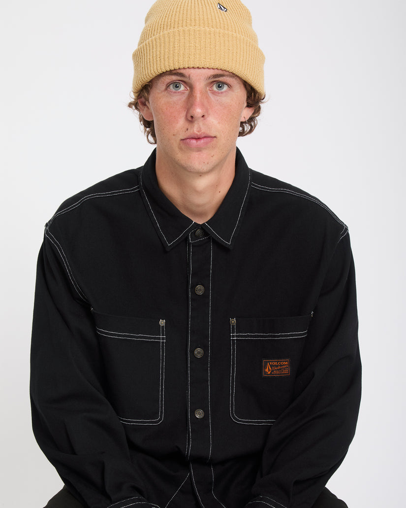 Camicia Levelstone nero