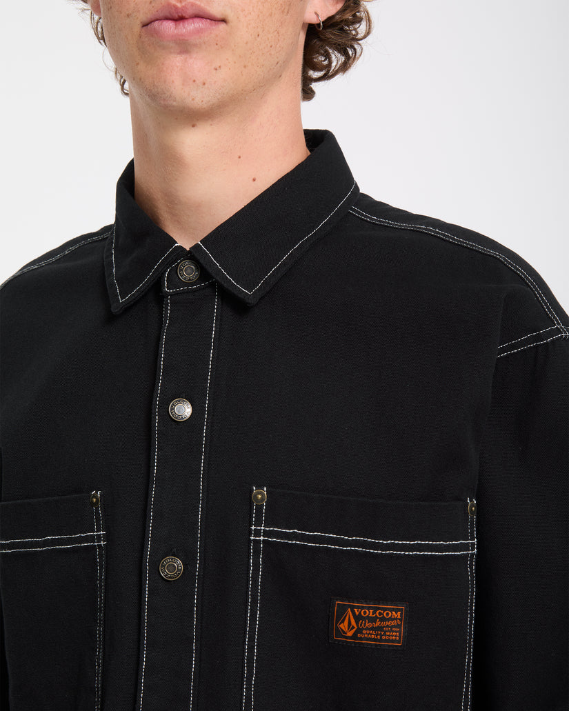 Camicia Levelstone nero