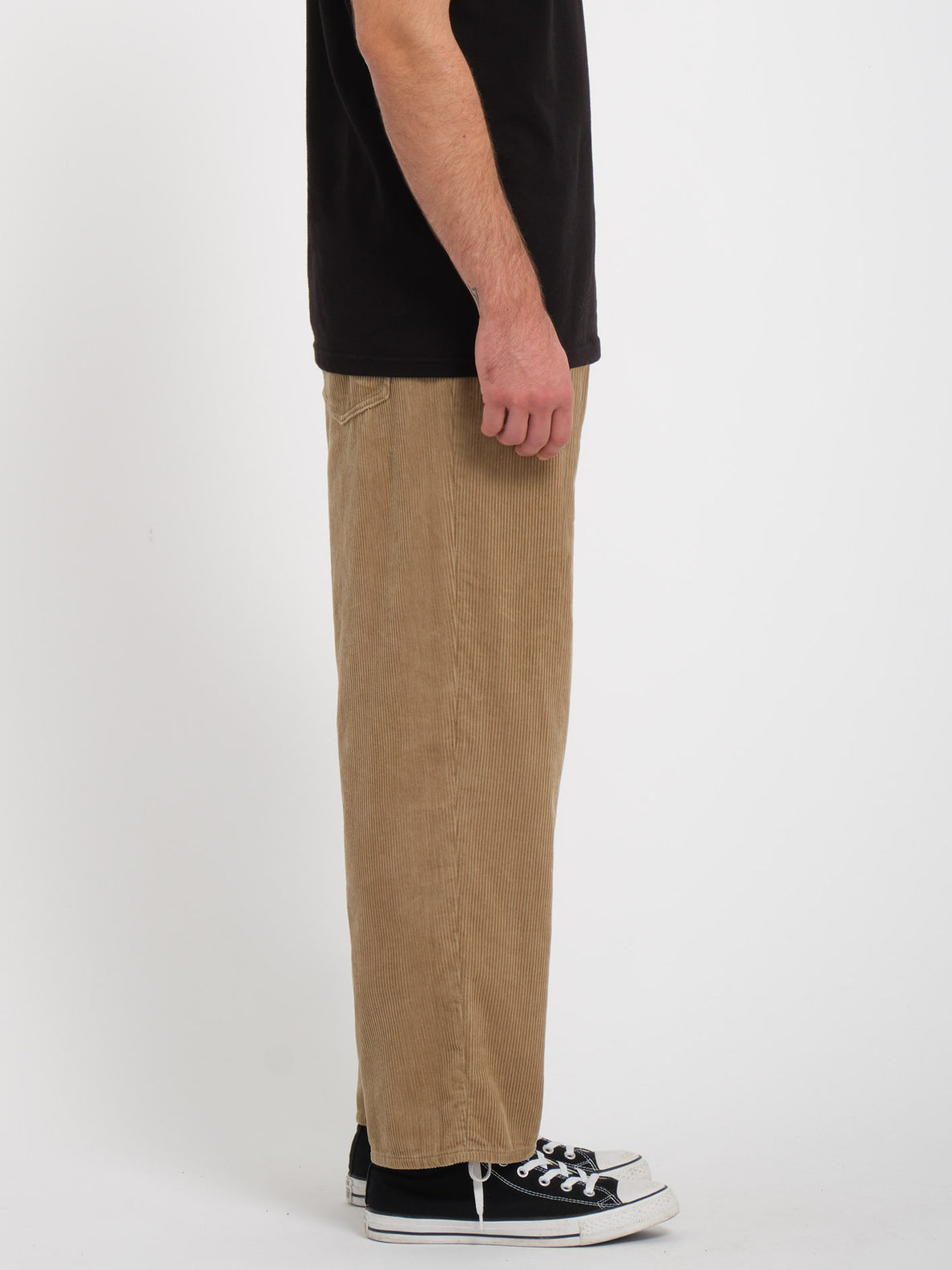 Pantalone Billow Taparet in velluto beige