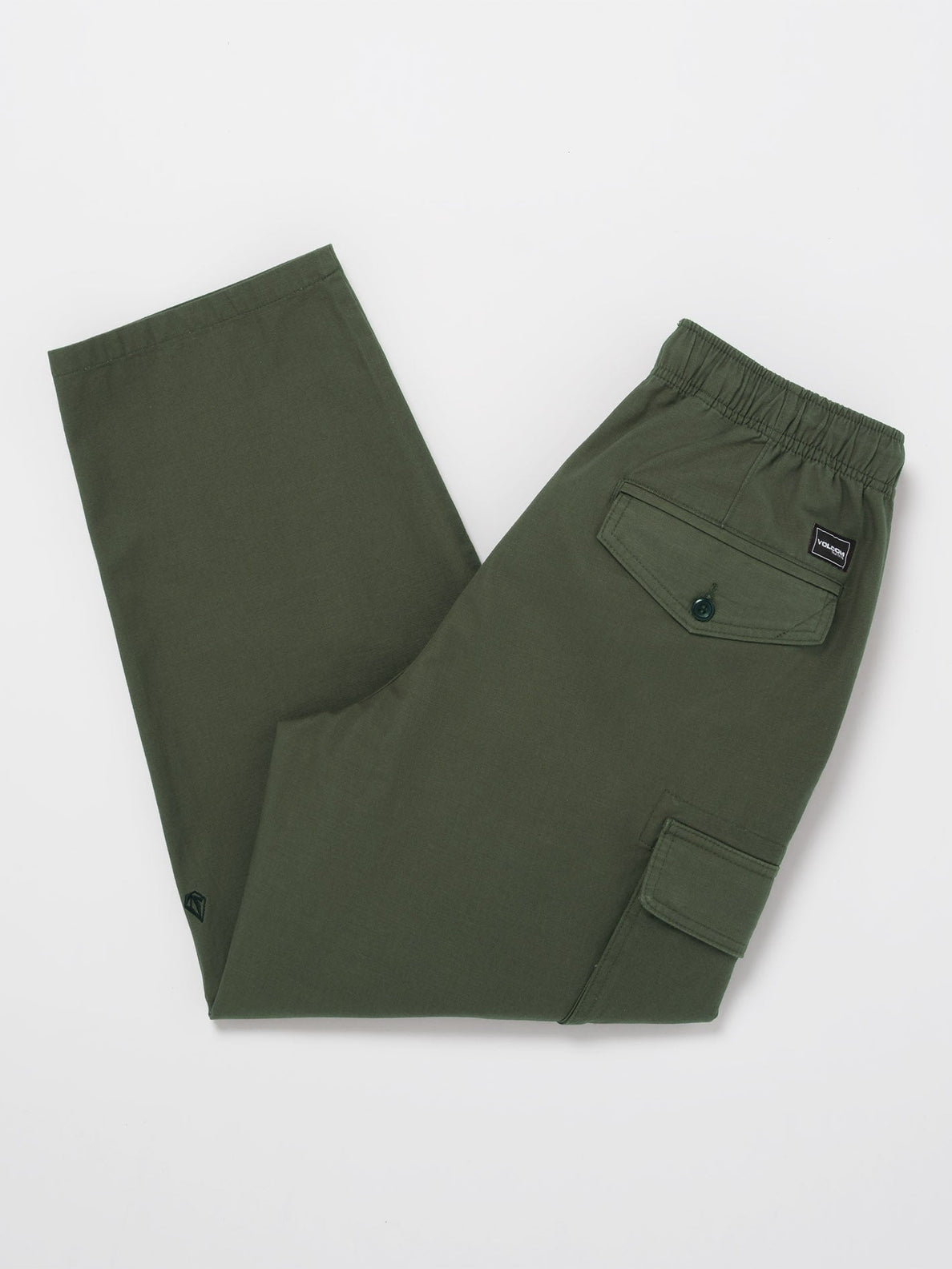 Pantaloni Billow tapered cargo verde