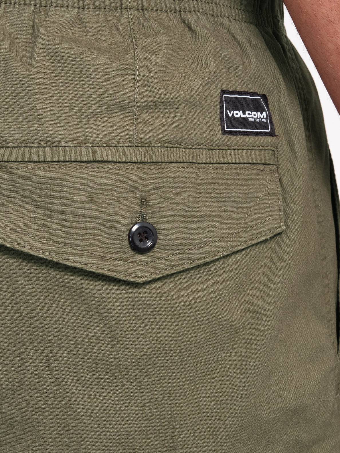 Pantaloni Billow tapered cargo verde