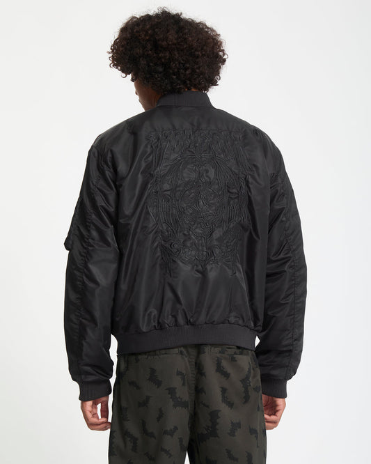 Bomber Skullarstone nero