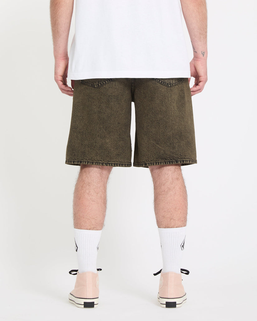Pantaloncini Billow denim verde