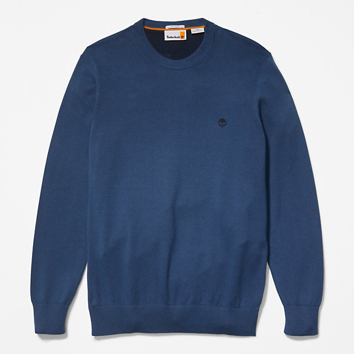 Maglione  Williams River girocollo blu marino