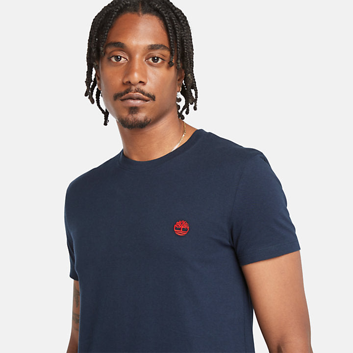 T-Shirt Dunstan River blu