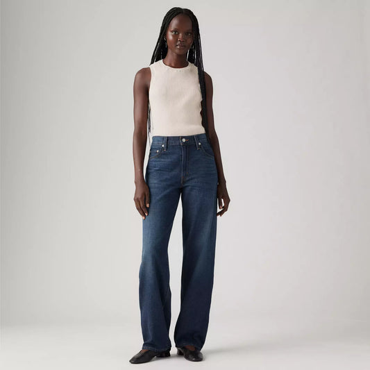 Jeans Baggy Dad denim scuro