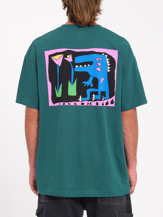 T-Shirt Arthur dino petrolio