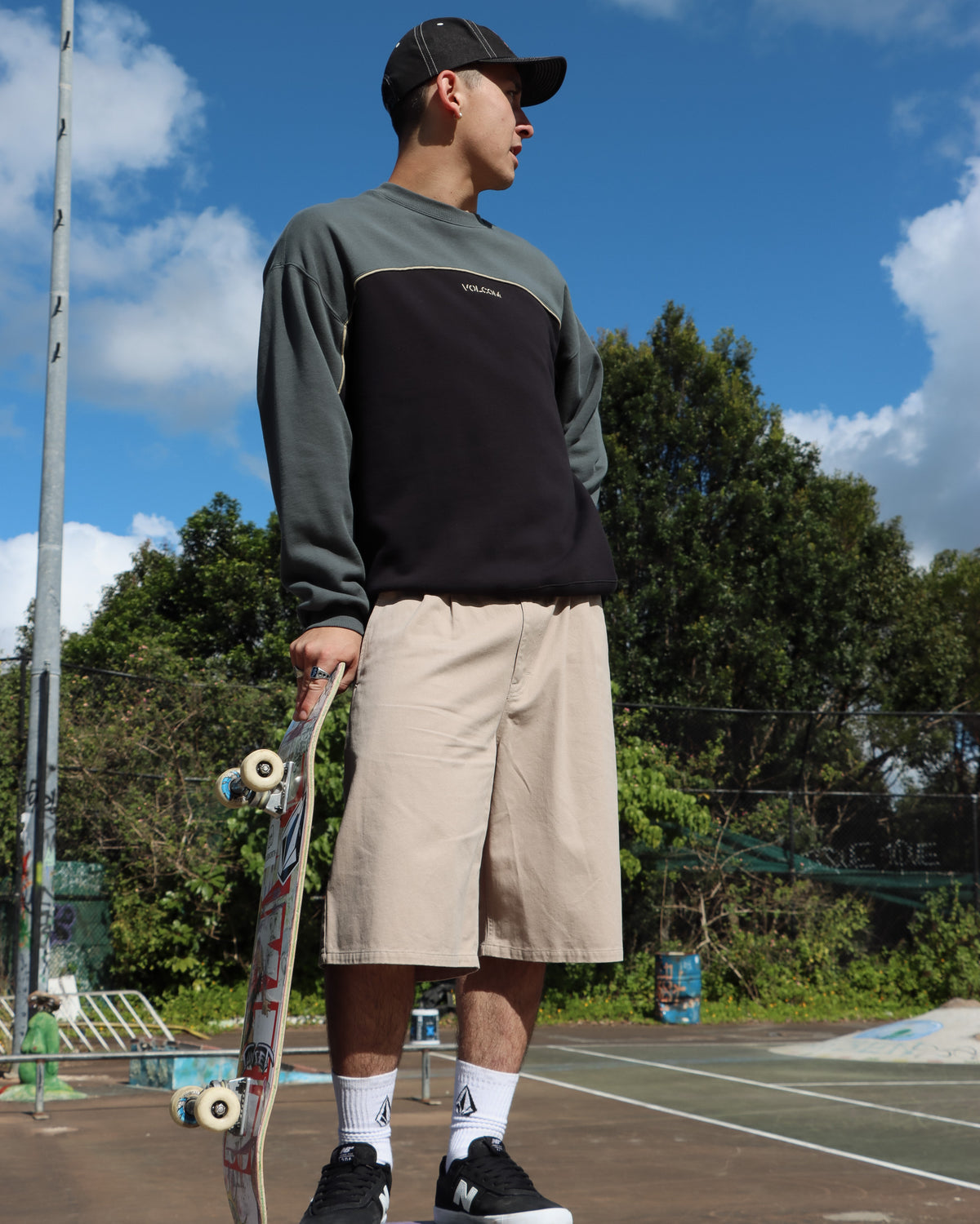Pantaloncini Chillow pleat chino sabbia