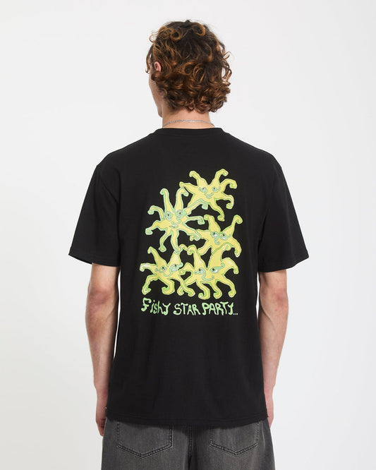 T-Shirt Fishystar nero