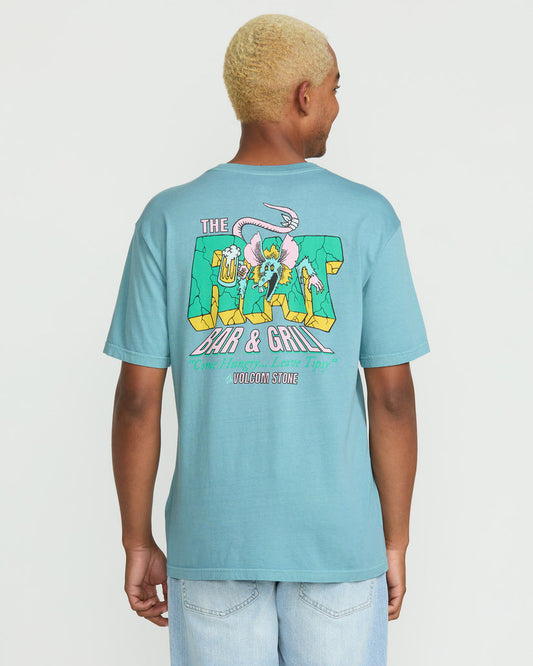 T-Shirt Rat bar celeste