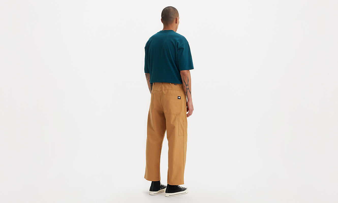 Pantalone Skate Carpenter Crop marrone