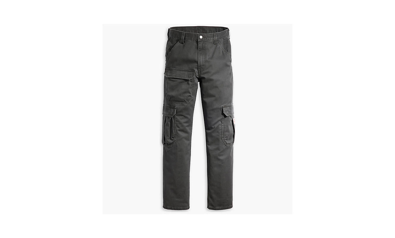 Pantalone Loose Cargo grigio scuro