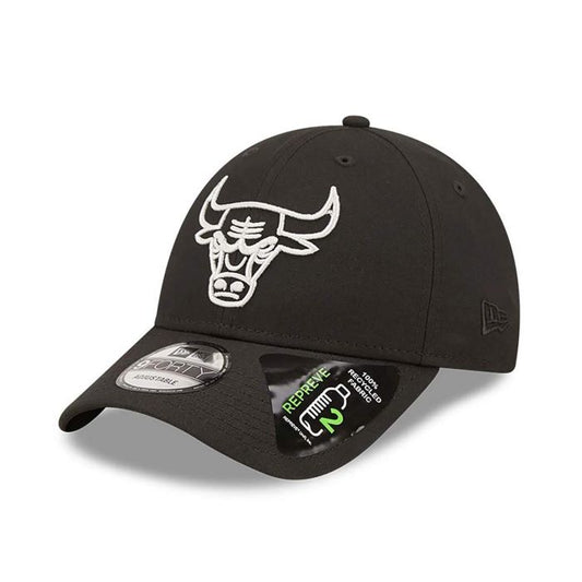 Cappellino 9FORTY Chicago bulls repreve monochrome nero