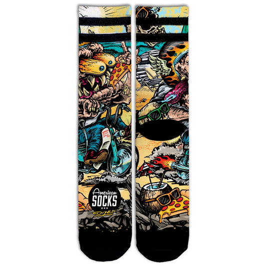 Calze American Socks Bike Monster