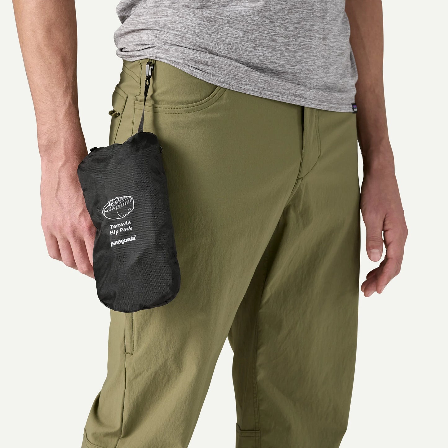 Marsupio Terravia nero - 5 L
