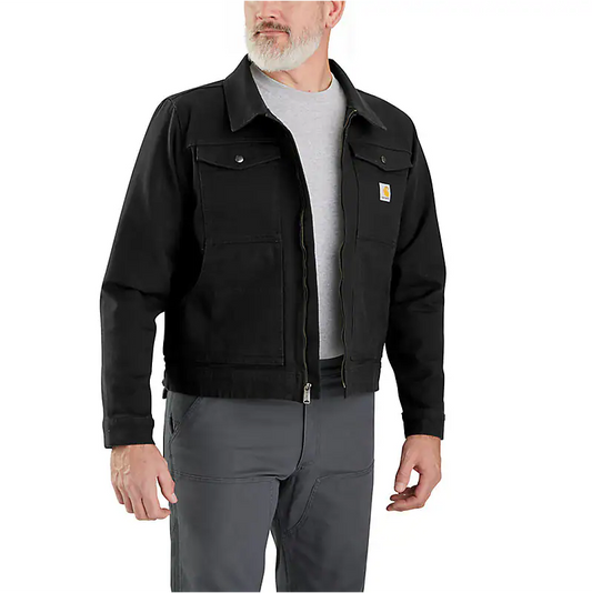 Giacca Duck rugged flex relaxed fit nero