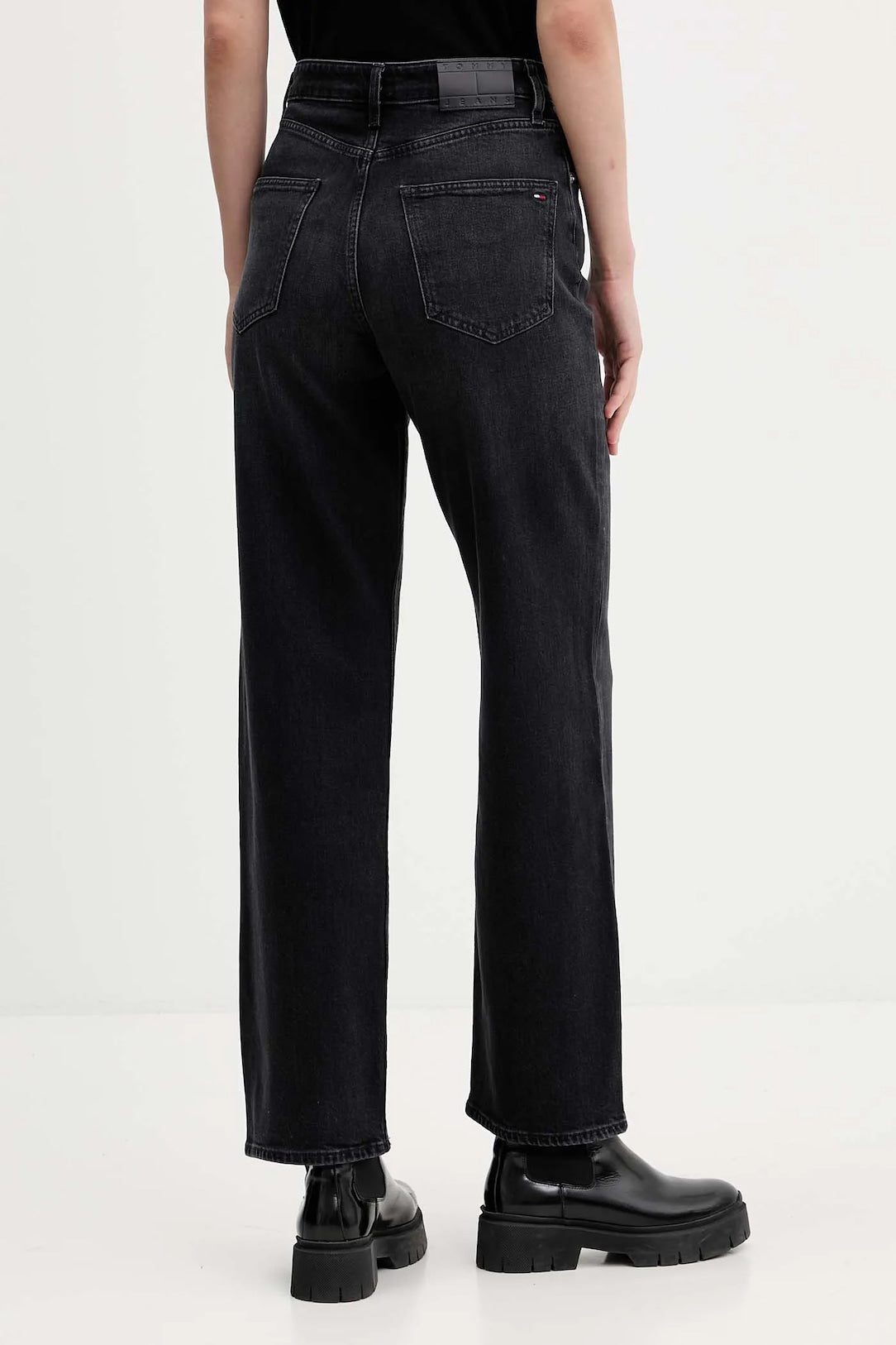 Jeans Layla slim-fit nero