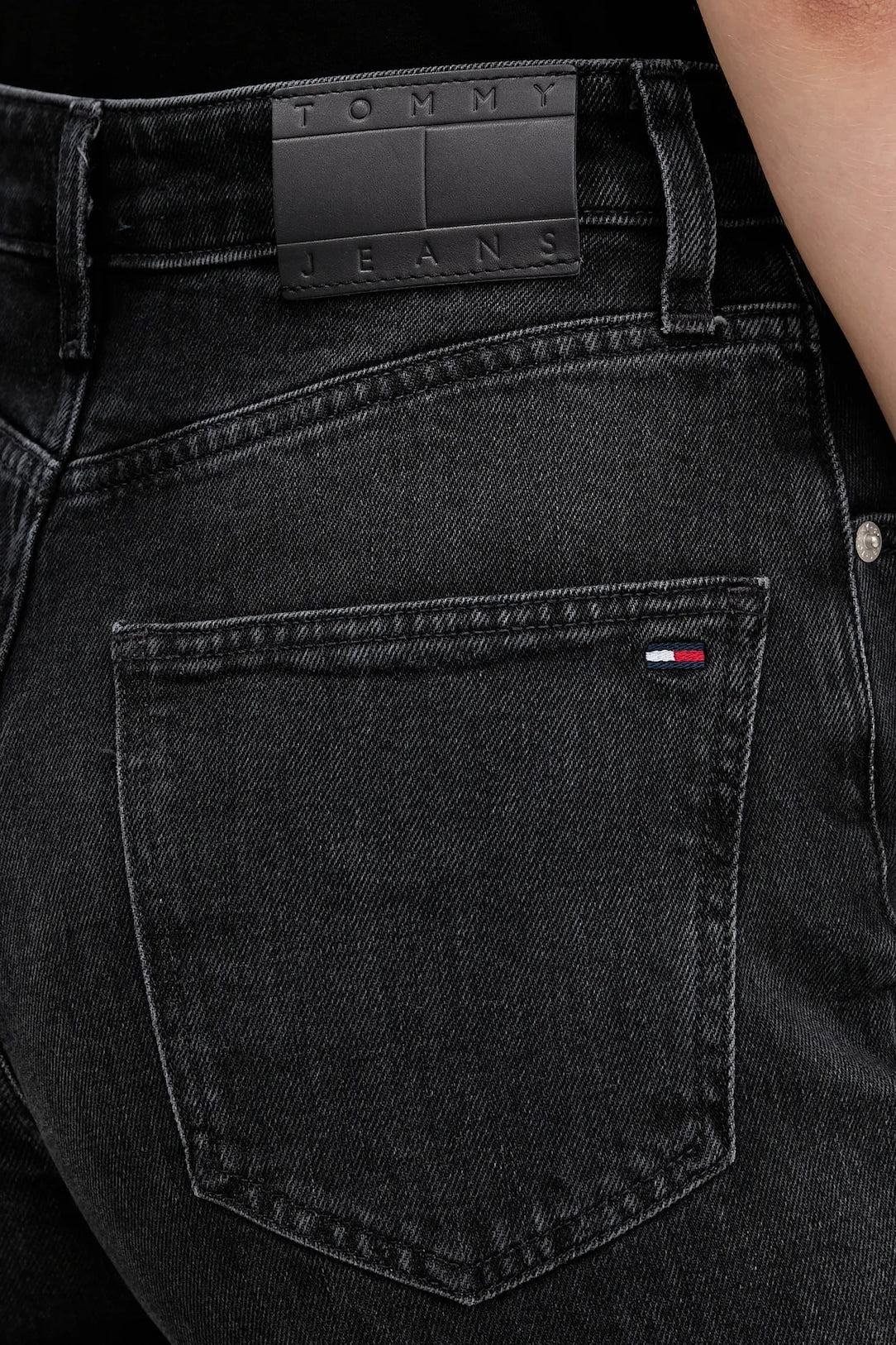 Jeans Layla slim-fit nero