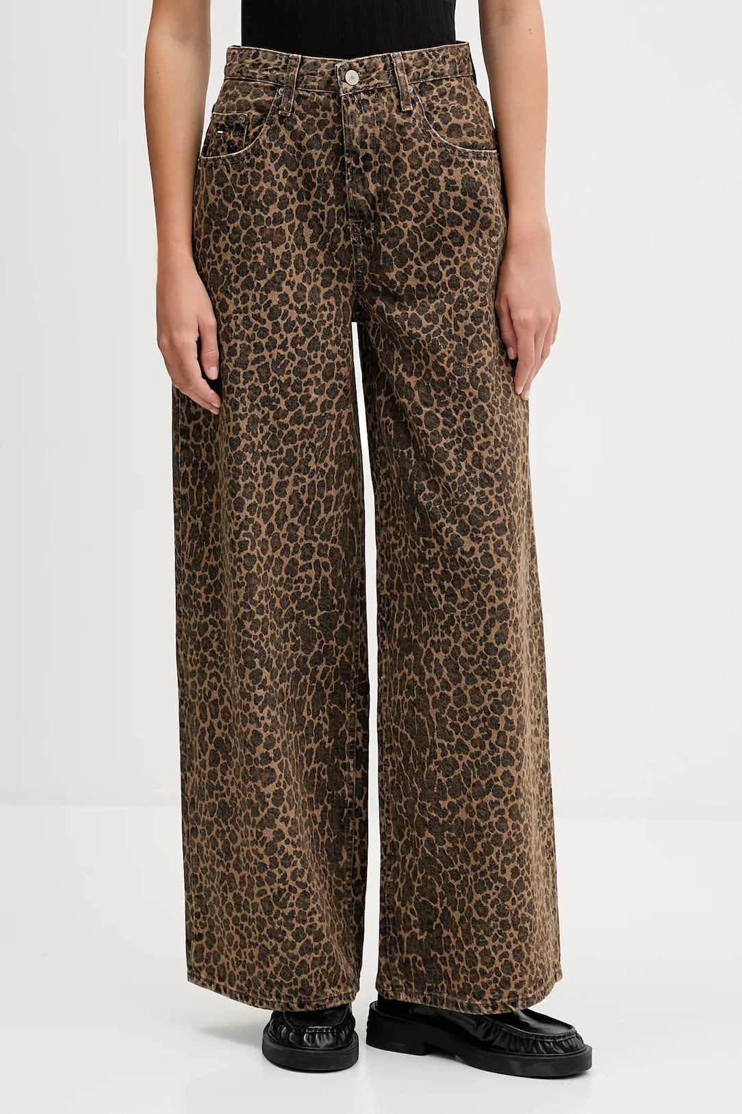 Jeans Charlie leopardato