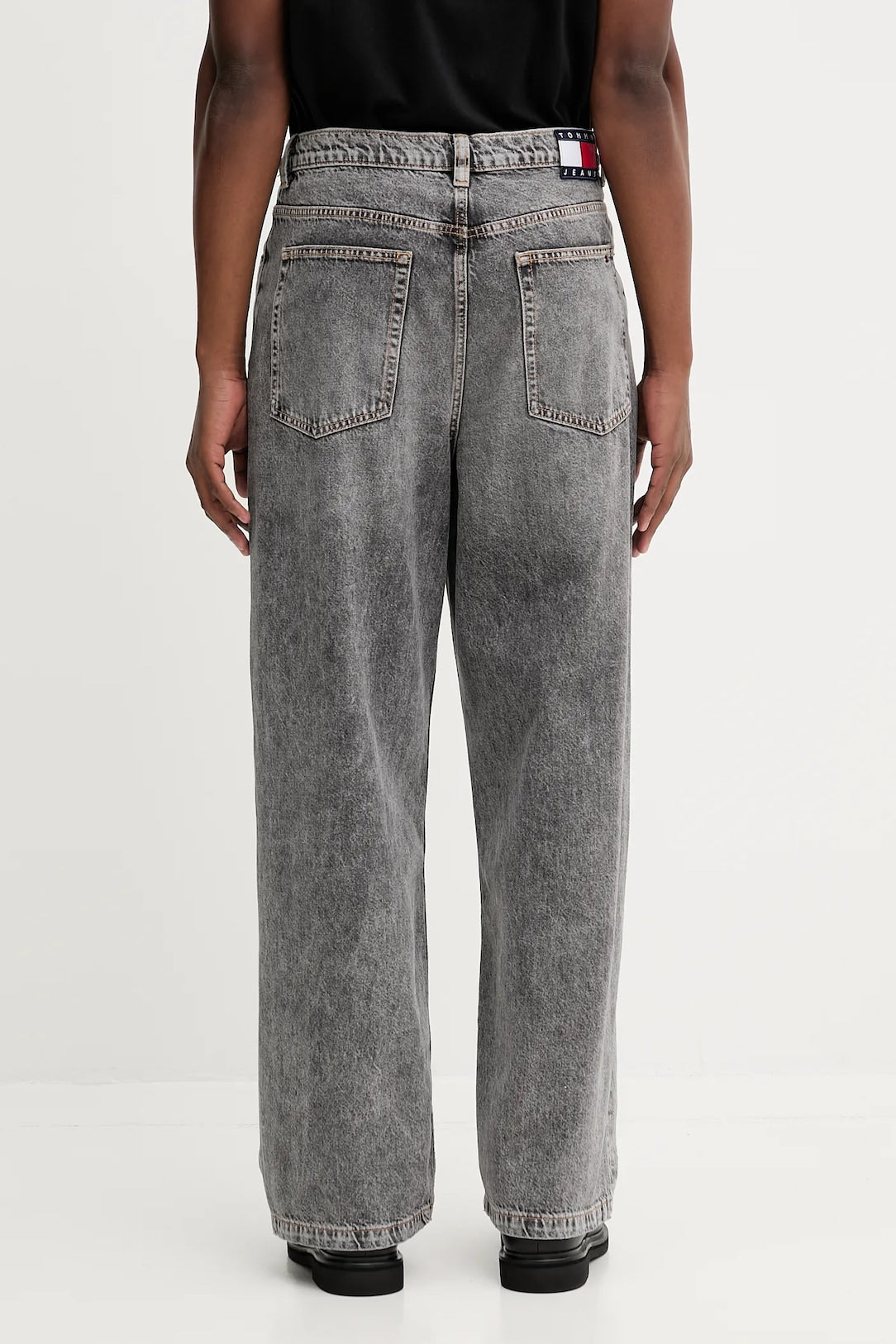 Jeans Theo baggy grigio